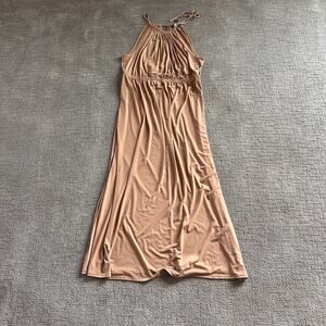 Lane Bryant 18/20 Halter Neck Maxi Dress
